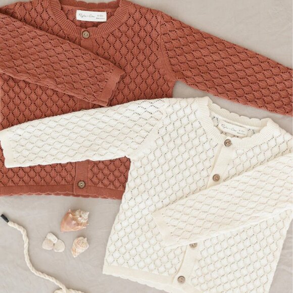 NWT - Rylee + Cru Ella Cardigan Poppy - Picture 2 of 2